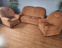Grajewo ogłoszenia: Sprzedam sofę 3-osobową z funkcją spania i pojemnikiem na...