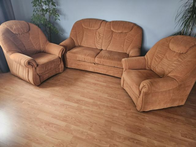 Grajewo ogłoszenia: Sprzedam sofę 3-osobową z funkcją spania i pojemnikiem na...