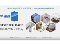 Grajewo ogłoszenia: Al-Met Producent stolarki okiennej

* Systemy przesuwne
*...