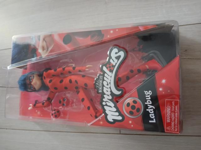 Grajewo ogłoszenia: Lalka biedronka Ladybug miraculous duża z akcesoriami nowa...