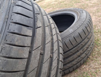 Grajewo ogłoszenia: Sprzedam komplet 3letnich opon letnich kumhlo 225/45 R17  w stanie bdb