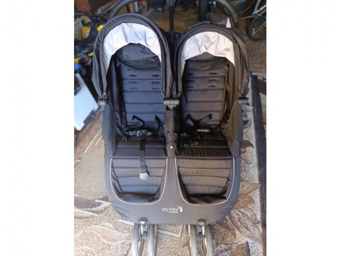 Grajewo ogłoszenia: Sprzedam wózek bliźniaczy baby jogger city. Brak pałąka. Pod...