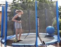Grajewo ogłoszenia: Sezon letni już w pełni więc mam na sprzedanie trampolinę,...