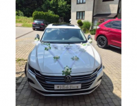 Grajewo ogłoszenia: Sprzedam bardzo ładny komplet dekoracji ślubnej na auto...