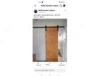 Grajewo ogłoszenia: Sprzedam drzwi przesuwne, wewnętrzne 210x76