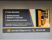 Grajewo ogłoszenia: Dzień dobry. Wykonuję kompleksowe remonty łazienek i toalet. Od...