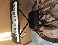 Grajewo ogłoszenia: Sprzedam keyboard Casio CTK 1550 wraz ze stojakiem oraz taboretem w...