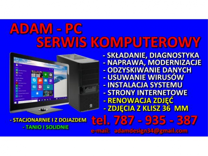 Grajewo ogłoszenia: Oferuję wszelkiego rodzaju usługi komputerowe jak składanie,...