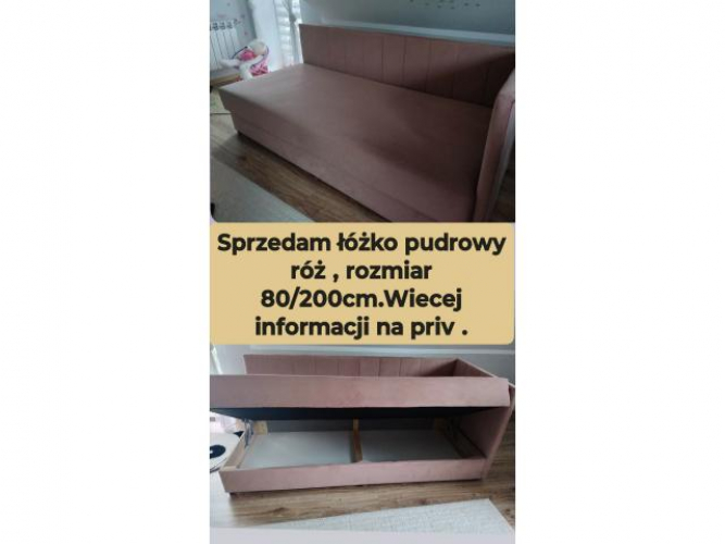Grajewo ogłoszenia: Sprzedam łóżko 80/200