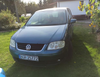 Grajewo ogłoszenia: Sprzedam Volkswagen Touran 2003 rok , stan dobry , przebieg 393 tys...