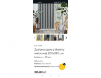 Grajewo ogłoszenia: Sprzedam 6 sztuk identycznych zasłon. Podłożone z rozmiaru...