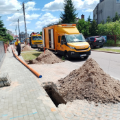 Zdjęcie dnia: Rozbudowa sieci gazowej....