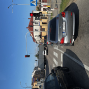 Zdjęcie dnia: Auta wjeżdżają na...