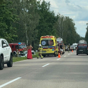 Zdjęcie dnia: Dachowanie na DK 65 (...