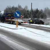 Zdjęcie dnia: Atak zimy, trudne warunki...