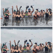 Zdjęcie dnia: Świąteczne morsowanie ...