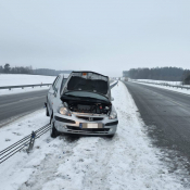 Zdjęcie dnia: Na drodze ekspresowej S61...