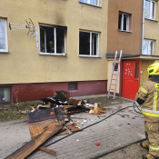 Zdjęcie dnia: Pożar w mieszkaniu na...