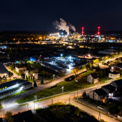 Zdjęcie dnia: Grajewo nocą